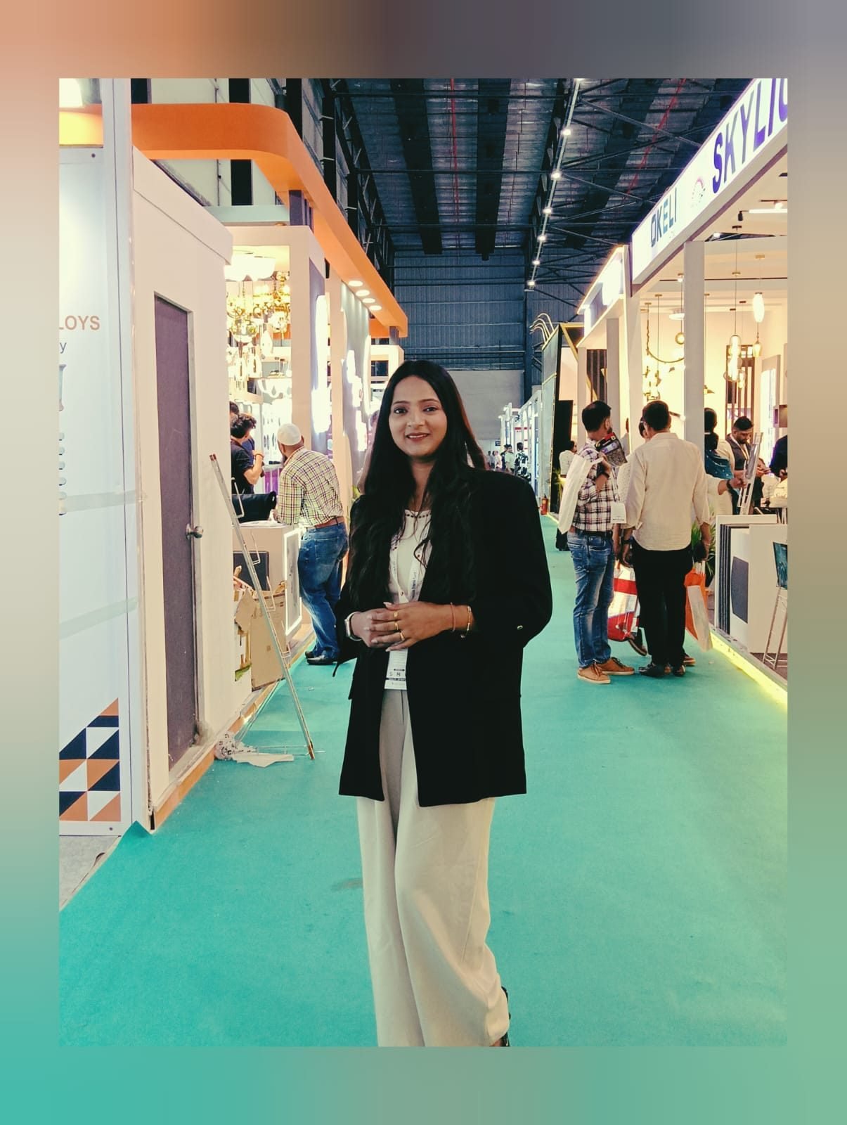 DGC team member exploring the exhibition floor